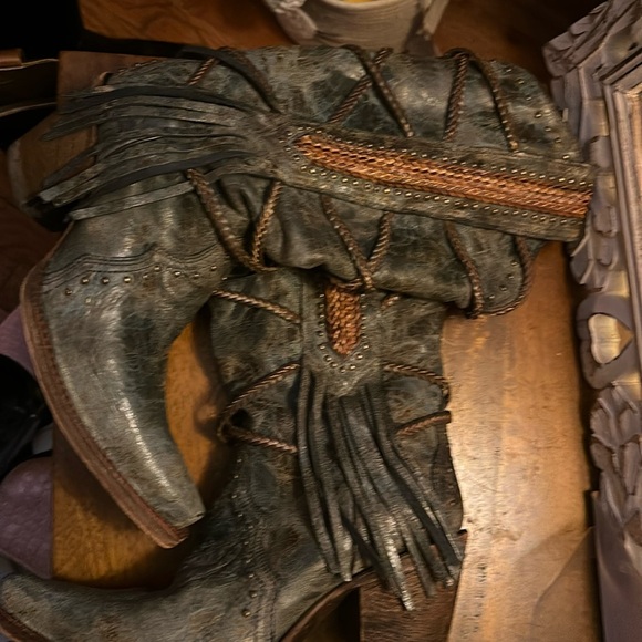 Corral Shoes - PRELOVED CORRAL WESTERN BOOTS SIZE 8.5M